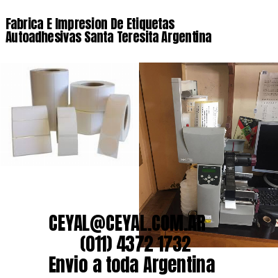 Fabrica E Impresion De Etiquetas Autoadhesivas Santa Teresita Argentina