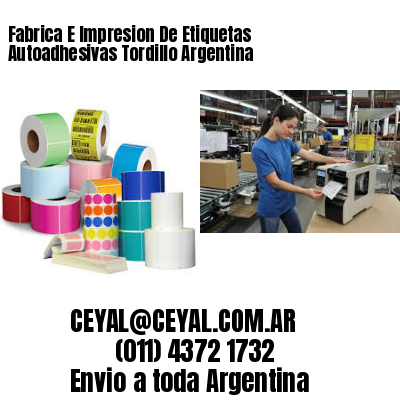 Fabrica E Impresion De Etiquetas Autoadhesivas Tordillo Argentina