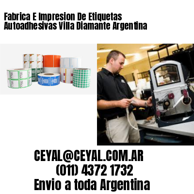 Fabrica E Impresion De Etiquetas Autoadhesivas Villa Diamante Argentina