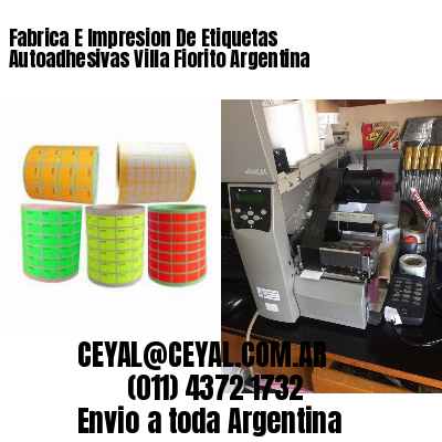 Fabrica E Impresion De Etiquetas Autoadhesivas Villa Fiorito Argentina