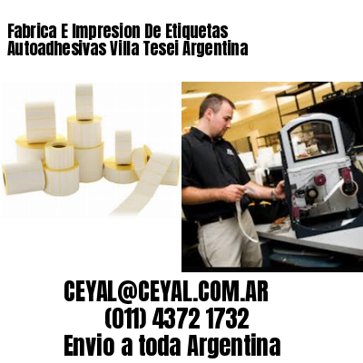 Fabrica E Impresion De Etiquetas Autoadhesivas Villa Tesei Argentina