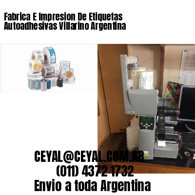 Fabrica E Impresion De Etiquetas Autoadhesivas Villarino Argentina