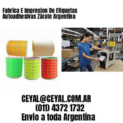 Fabrica E Impresion De Etiquetas Autoadhesivas Zárate Argentina