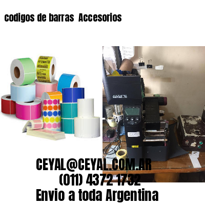 codigos de barras 	Accesorios