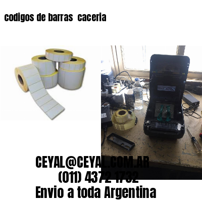 codigos de barras 	caceria