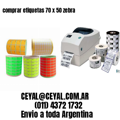 comprar etiquetas 70 x 50 zebra