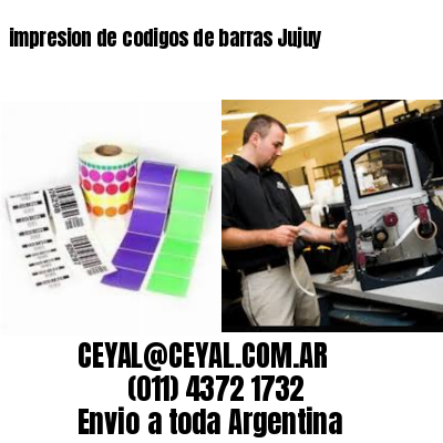 impresion de codigos de barras Jujuy