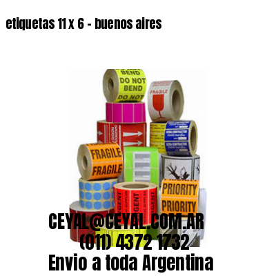 etiquetas 11 x 6 – buenos aires