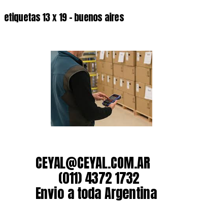 etiquetas 13 x 19 – buenos aires