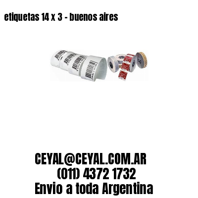 etiquetas 14 x 3 – buenos aires