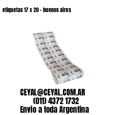 etiquetas 17 x 20 – buenos aires