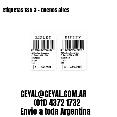 etiquetas 18 x 3 – buenos aires