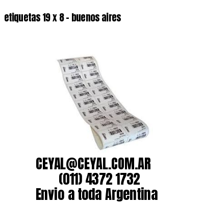 etiquetas 19 x 8 – buenos aires