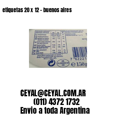 etiquetas 20 x 12 – buenos aires