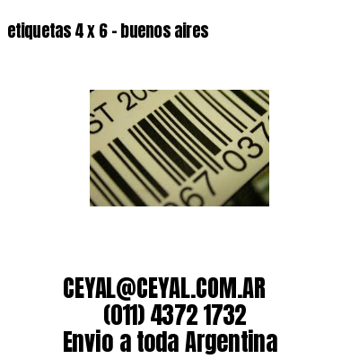 etiquetas 4 x 6 – buenos aires