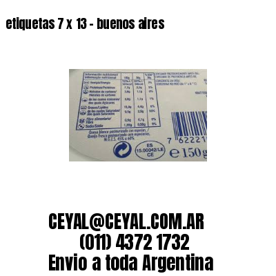 etiquetas 7 x 13 – buenos aires