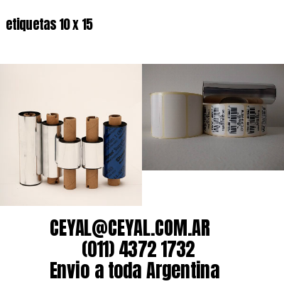 etiquetas 10 x 15