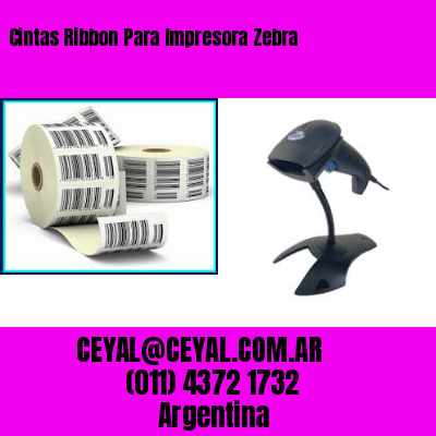 Cintas Ribbon Para Impresora Zebra