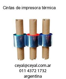 Cintas de impresora térmica 