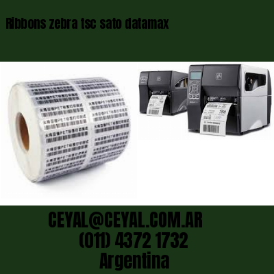 Ribbons zebra tsc sato datamax