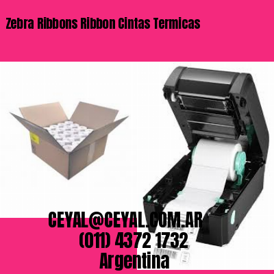 Zebra Ribbons Ribbon Cintas Termicas