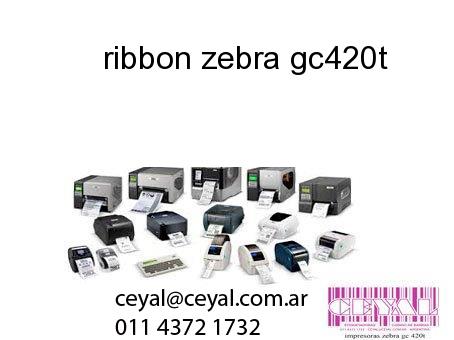 ribbon zebra gc420t