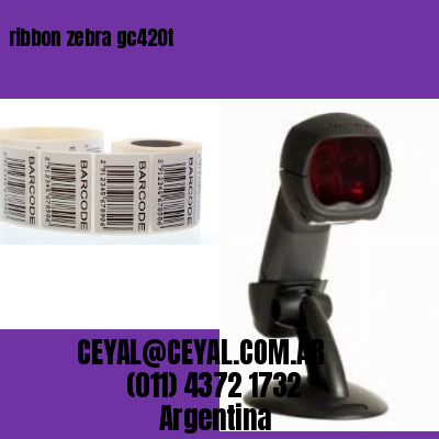 ribbon zebra gc420t