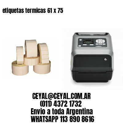 etiquetas termicas 61 x 75