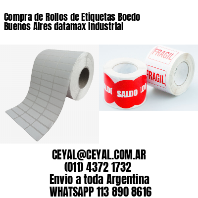 Compra de Rollos de Etiquetas Boedo  Buenos Aires datamax industrial