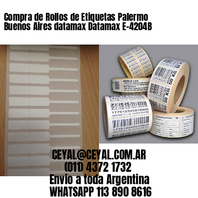 Compra de Rollos de Etiquetas Palermo  Buenos Aires datamax Datamax E-4204B