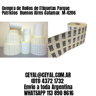 Compra de Rollos de Etiquetas Parque Patricios  Buenos Aires datamax  M-4206