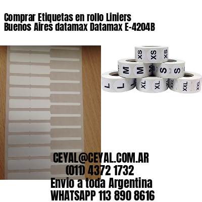 Comprar Etiquetas en rollo Liniers  Buenos Aires datamax Datamax E-4204B