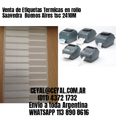 Venta de Etiquetas Termicas en rollo Saavedra  Buenos Aires tsc 2410M