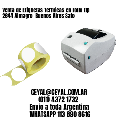 Venta de Etiquetas Termicas en rollo tlp 2844 Almagro  Buenos Aires Sato