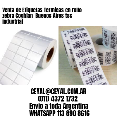 Venta de Etiquetas Termicas en rollo zebra Coghlan  Buenos Aires tsc industrial