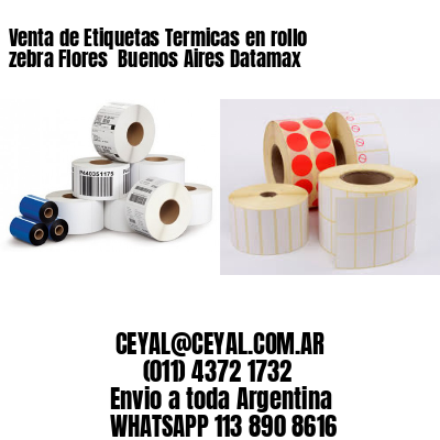 Venta de Etiquetas Termicas en rollo zebra Flores  Buenos Aires Datamax