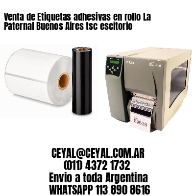 Venta de Etiquetas adhesivas en rollo La Paternal Buenos Aires tsc escitorio