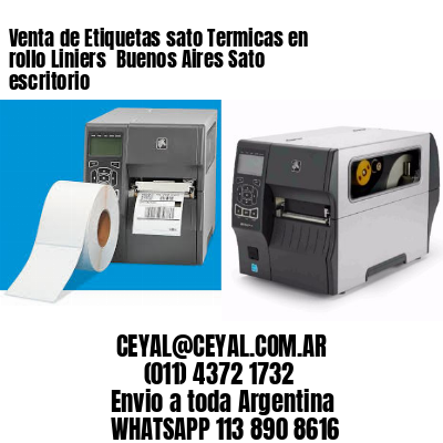 Venta de Etiquetas sato Termicas en rollo Liniers  Buenos Aires Sato escritorio