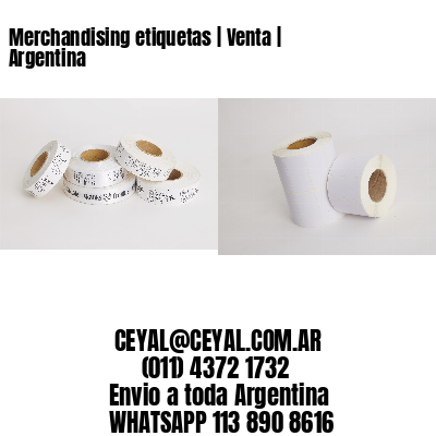 Merchandising etiquetas | Venta | Argentina