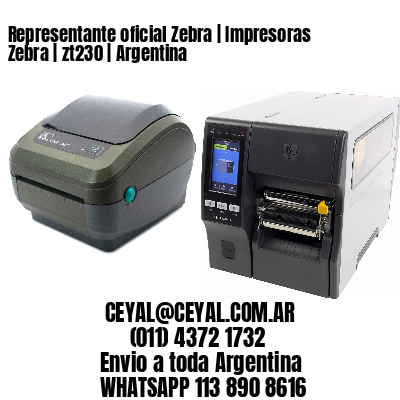 Representante oficial Zebra | Impresoras Zebra | zt230 | Argentina