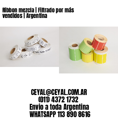 Ribbon mezcla | Filtrado por más vendidos | Argentina