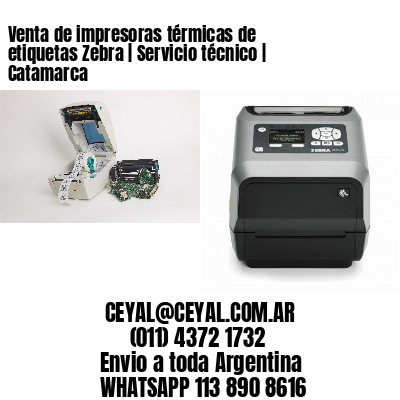Venta de impresoras térmicas de etiquetas Zebra | Servicio técnico | Catamarca