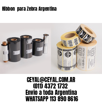 Ribbon  para Zebra Argentina