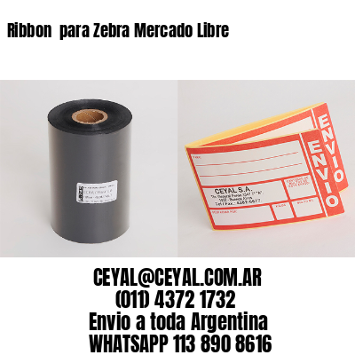 Ribbon  para Zebra Mercado Libre