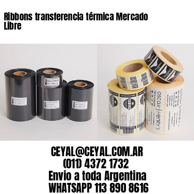 Ribbons transferencia térmica Mercado Libre