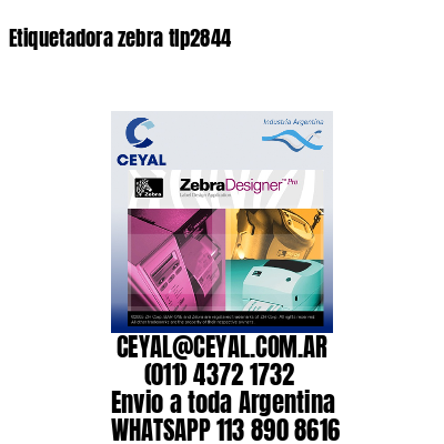 Etiquetadora zebra tlp2844