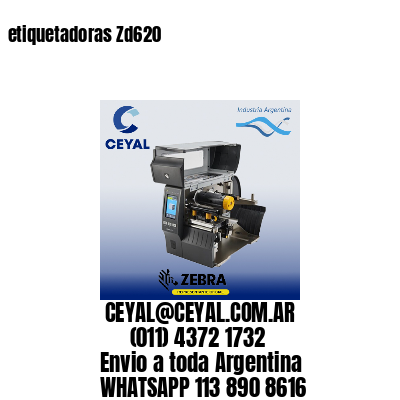 etiquetadoras Zd620