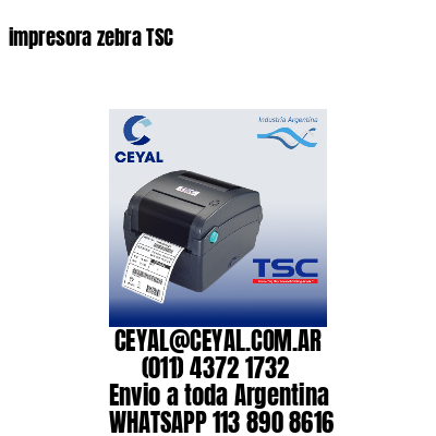 impresora zebra TSC