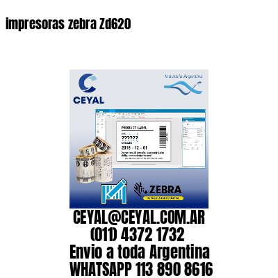 impresoras zebra Zd620