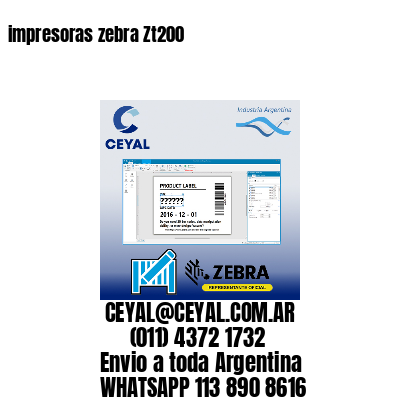 impresoras zebra Zt200